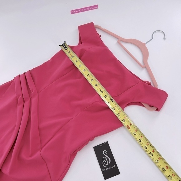 Eliza J Mauve Pink Off Shoulder Dre NWT size 8 - Picture 15 of 17